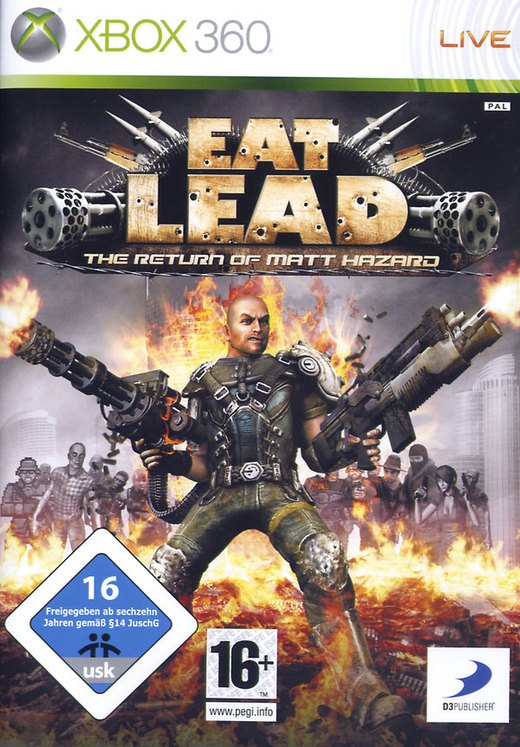 Eat Lead: The Return of Matt Hazard box art