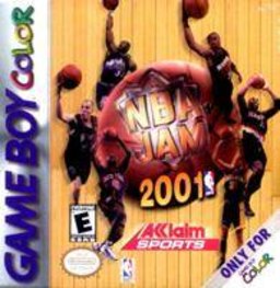 NBA Jam 2001 box art
