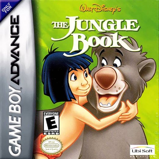 Walt Disney's The Jungle Book box art