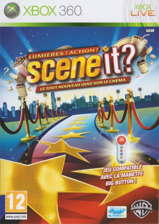 Scene It? Bright Lights! Big Screen! box art