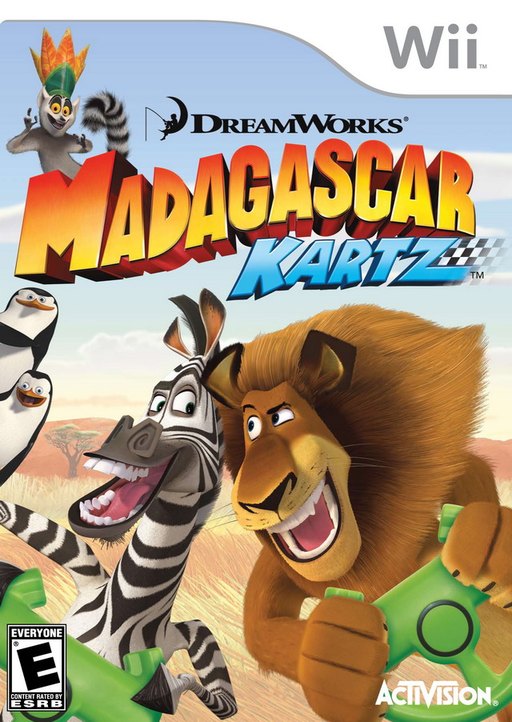 DreamWorks Madagascar Kartz box art