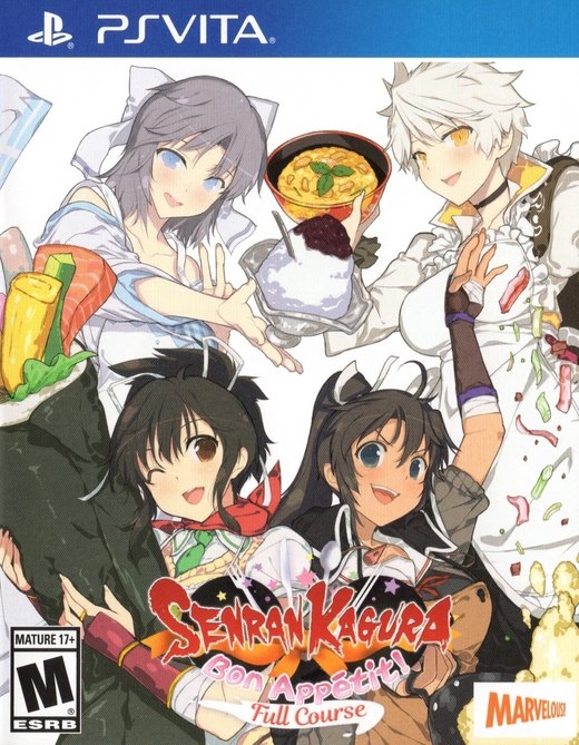 Senran Kagura Bon Appétit! Full Course box art