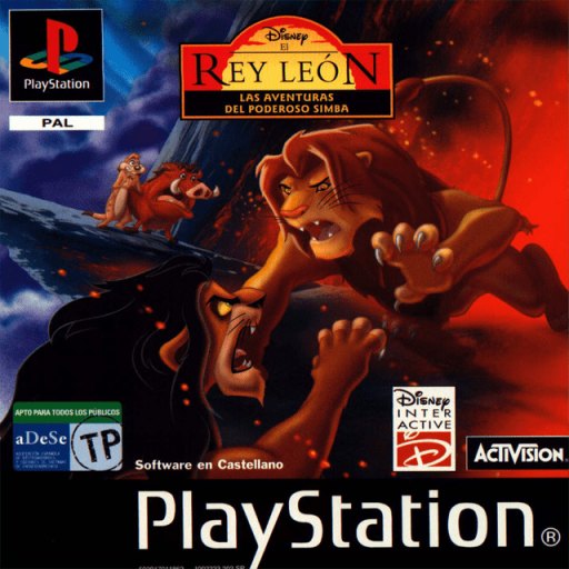 Disney's El Rey Leon: Las Aventuras del Poderoso Simba box art