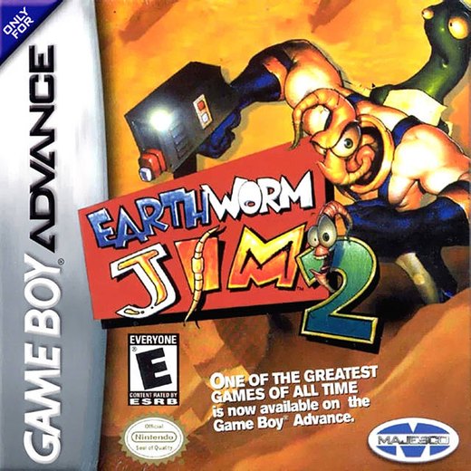 Earthworm Jim 2 box art