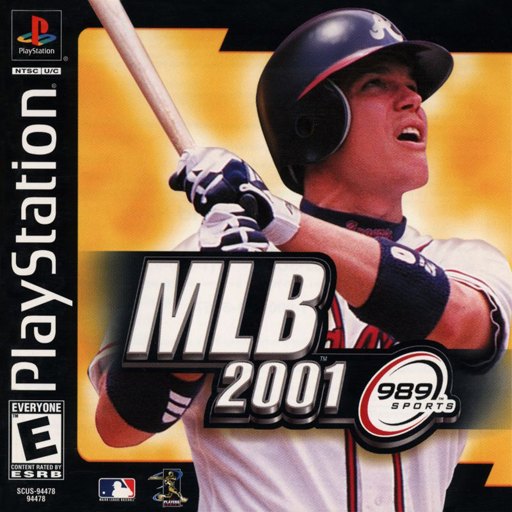 MLB 2001 box art