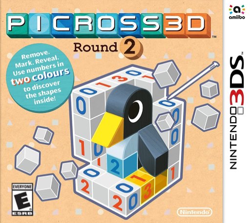 Picross 3D: Round 2 box art
