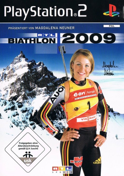 RTL Biathlon 2009 box art