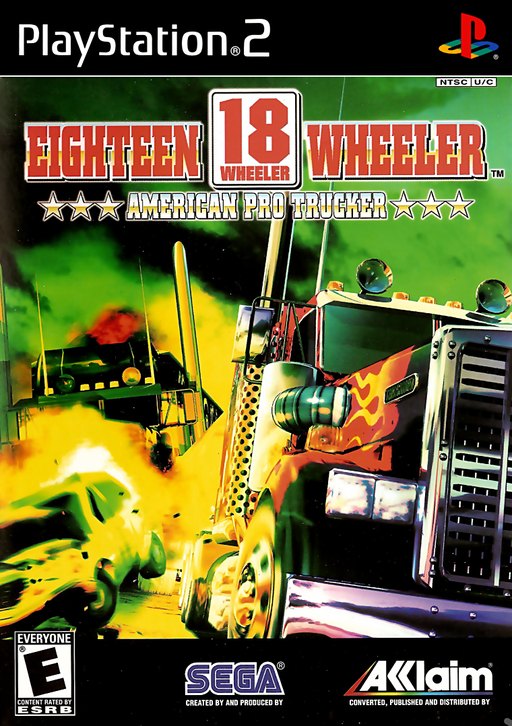 18 Wheeler: American Pro Trucker box art