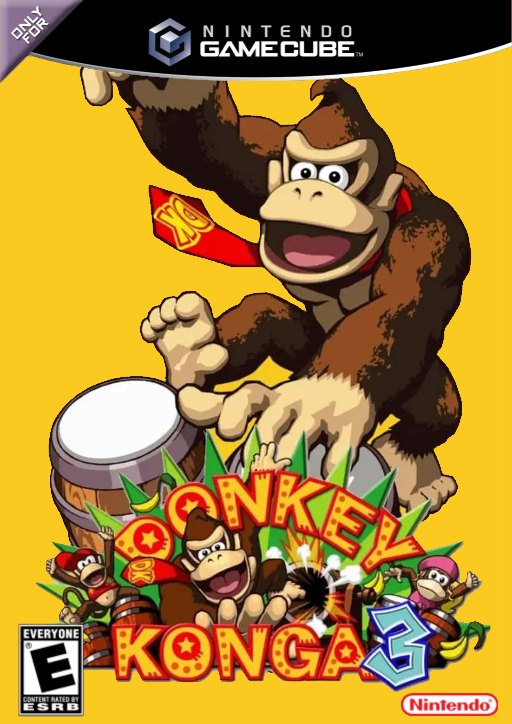 Donkey Konga 3 box art