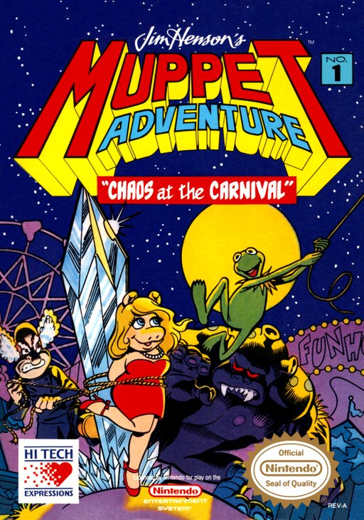 Muppet Adventure: Chaos at the Carnival box art