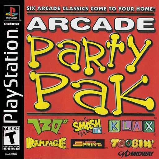 Arcade Party Pak box art