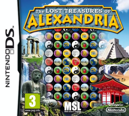 The Lost Treasures of Alexandria box art