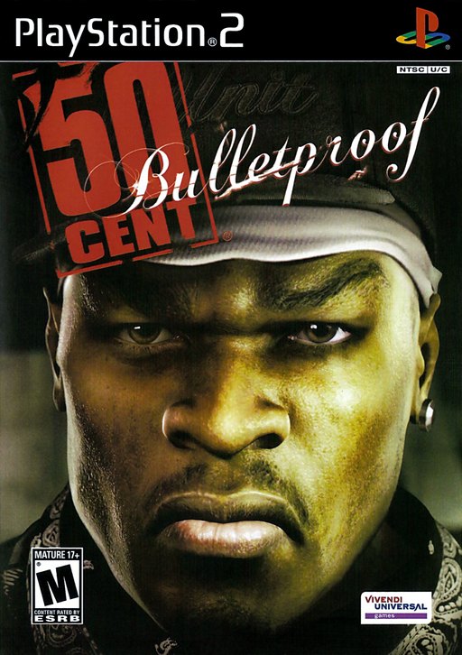 50 Cent: Bulletproof box art