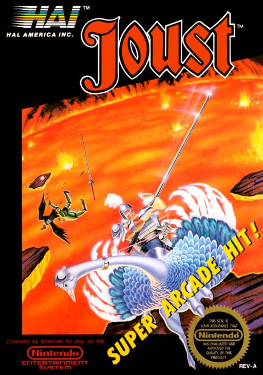 Joust box art