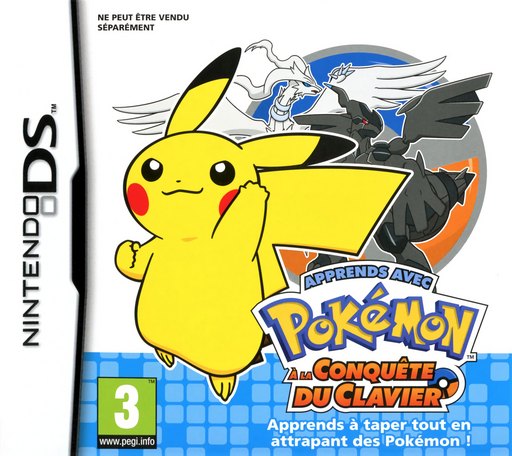 Apprends avec Pokemon A la Conquete du Clavier box art