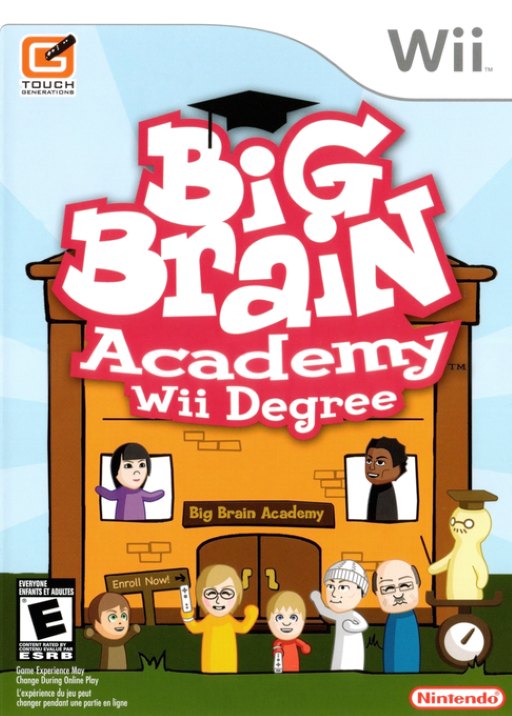 Big Brain Academy_ Wii Degree box art