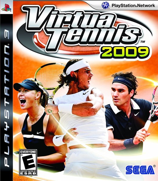 Virtua Tennis 2009 box art