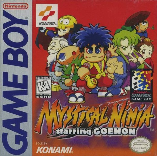 Mystical Ninja Starring Goemon box art