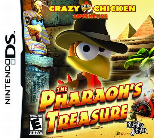 Crazy Chicken Adventure: The Pharaoh's Treasure box art