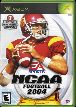 NCAA Football 2004 box art