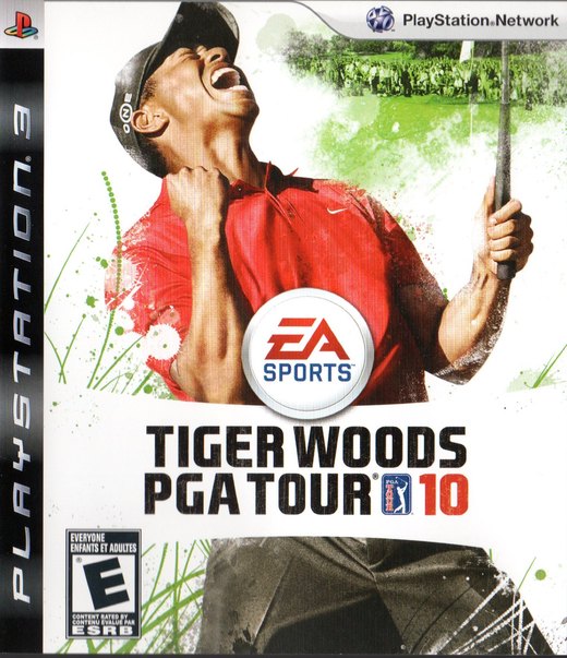 Tiger Woods PGA Tour 10 box art