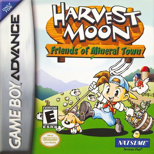 Harvest Moon: Friends of Mineral Town box art