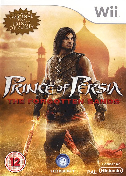 Prince of Persia: The Forgotten Sands + 1989 box art
