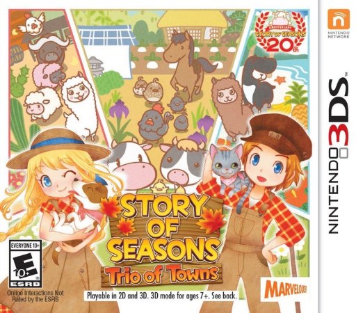 Story of Seasons: Trio of Towns box art