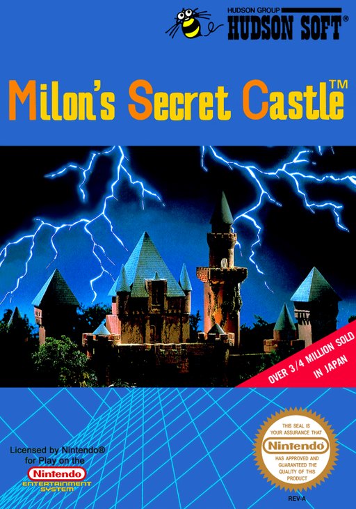 Milon's Secret Castle box art