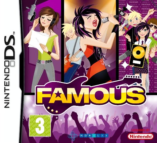 Famous: The Road to Glory! box art