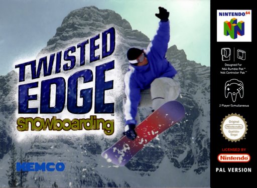 Twisted Edge: Snowboarding box art