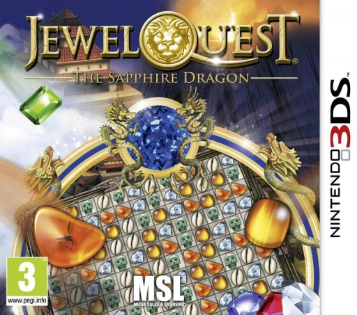 Jewel Quest: The Sapphire Dragon box art