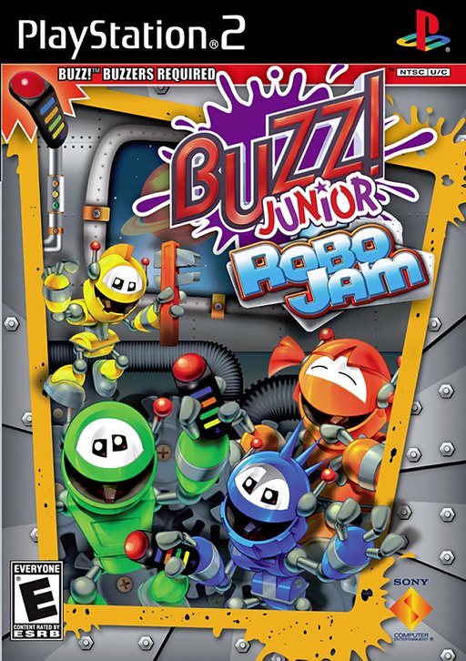 Buzz! Junior: RoboJam box art