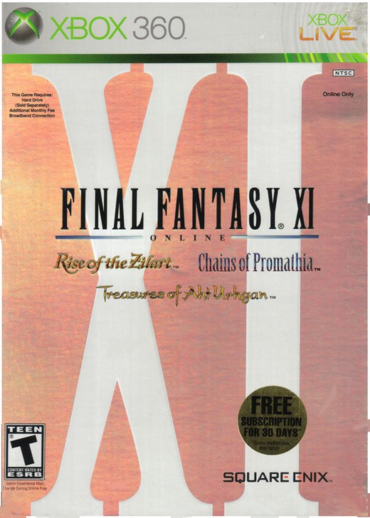 Final Fantasy XI Online box art