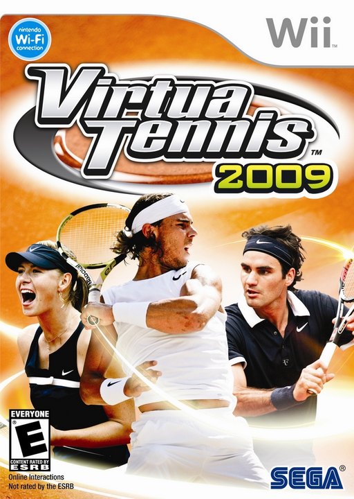 Virtua Tennis 2009 box art