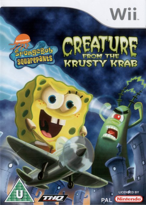 Nickelodeon SpongeBob SquarePants: Creature from the Krusty Krab box art
