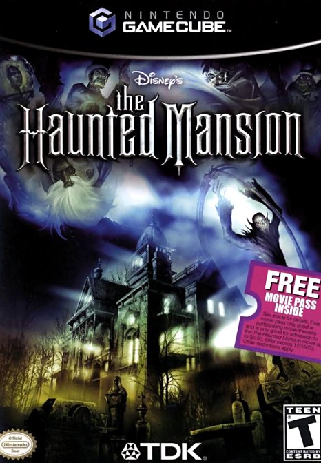 Disney's The Haunted Mansion box art