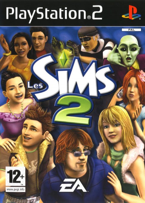 The Sims 2 box art