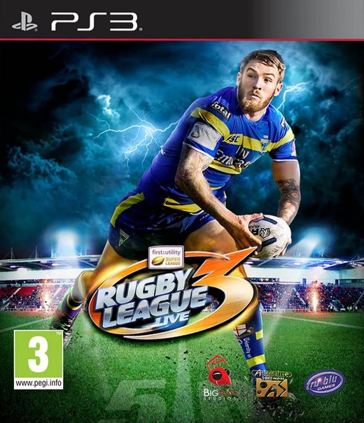 Rugby League Live 3 box art