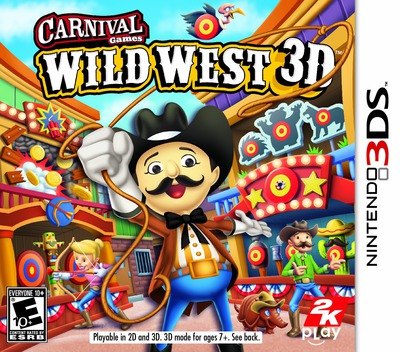 Carnival Games: Wild West 3D box art