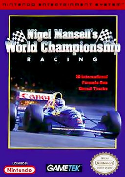 Nigel Mansell's World Championship box art