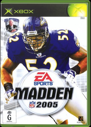 Madden NFL 2005 box art