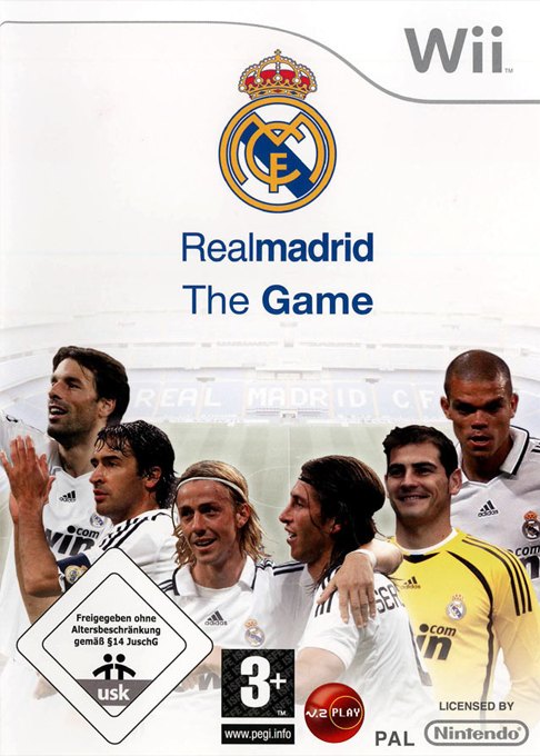 Real Madrid: The Game box art