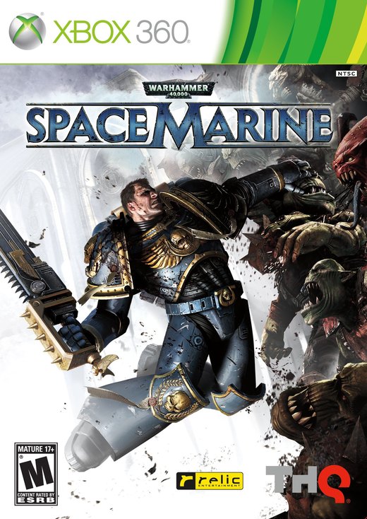 Warhammer 40,000: Space Marine box art