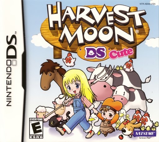 Harvest Moon DS Cute box art