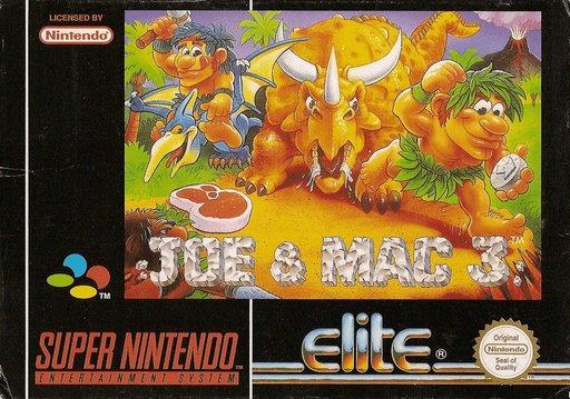 Joe _ Mac 3: Lost in the Tropics box art