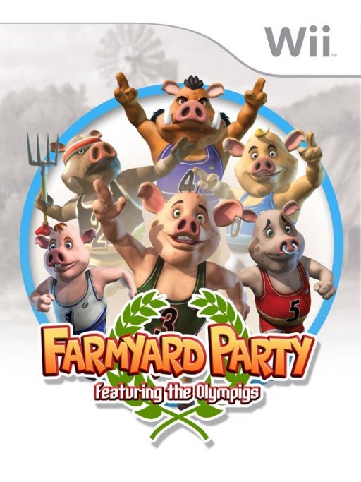 Party Pigs Farmyard Games box art