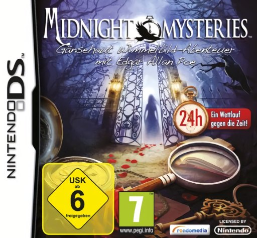 Midnight Mysteries: Gaensehaut Wimmelbild-Abenteuer mit Edgar Allan Poe box art
