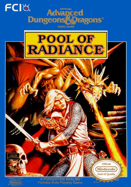 Advanced Dungeons _ Dragons: Pool of Radiance box art