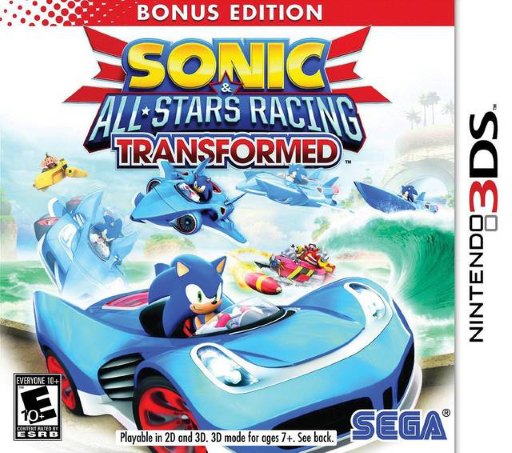 Sonic _ All-Stars Racing Transformed box art
